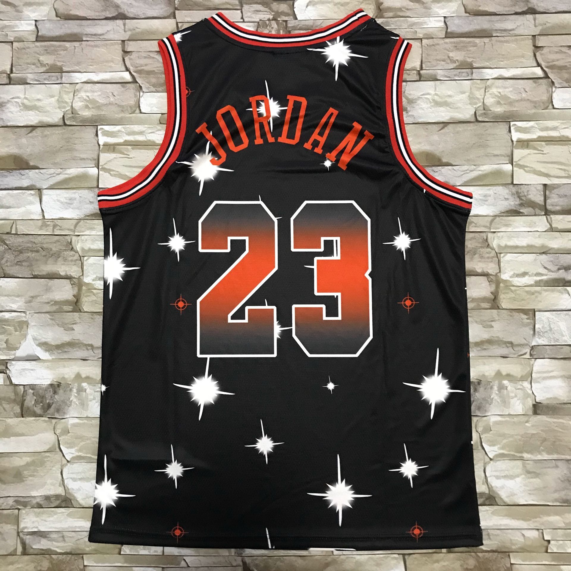 2020 Men Chicago Bulls #23 Jordan black Stitched new style NBA Jersey